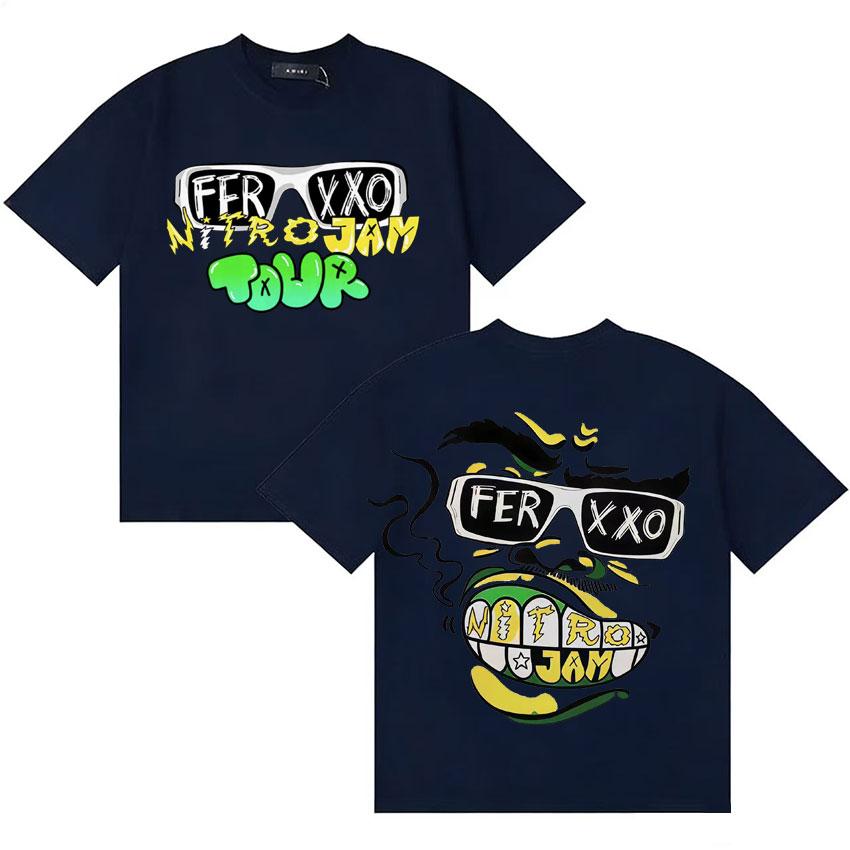 Feid Ferxxocalipsis Album Graphic Tshirt Streetwear Fashion Print Tees Summer Casual Oversized Gothic Clothes Hot Sale Teenagers