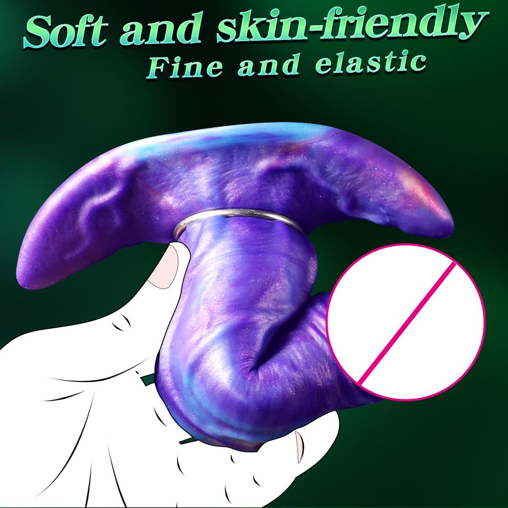 Neue Alien Wear Aufblasbarer Analplug Ultraweiches Flüssigsilikon Alternative Simulation Männlich SM Sex Erwachsenenprodukte