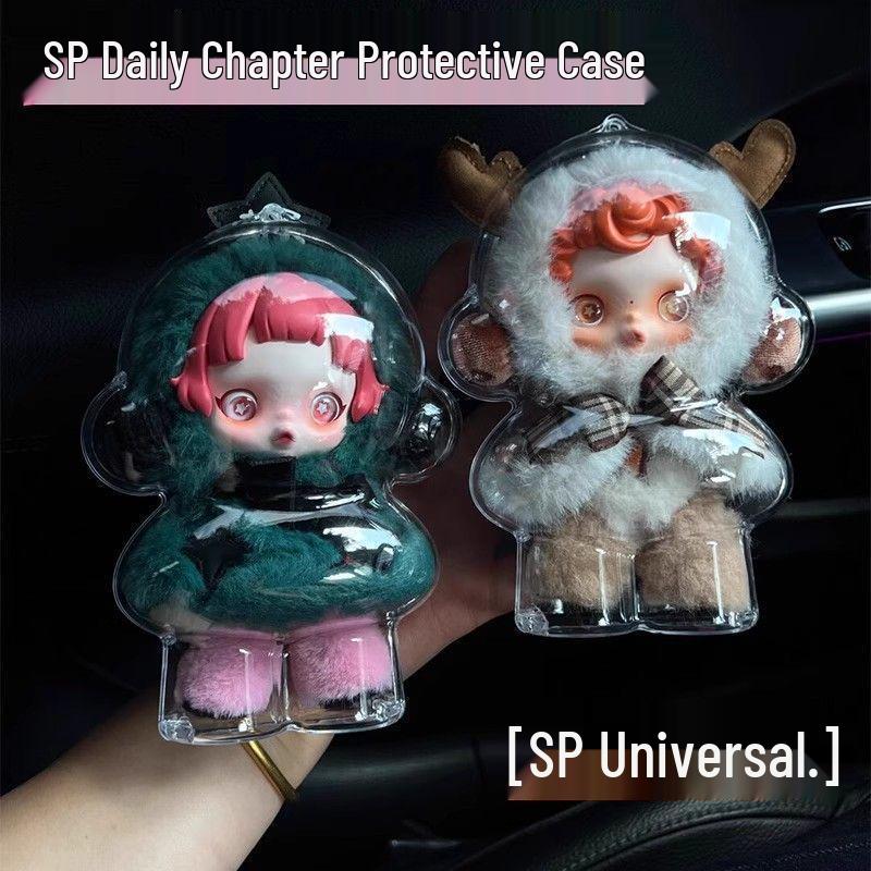 Winter Series SKULLPANDA Light Weaving Garden Acrylic Case Pendant