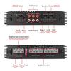 4-channel Powerful Car Audio Subwoofer Aluminum Alloy Vehicle Power Stereo Amp Sound Amplifiers 12V 9900W Car Amplifier