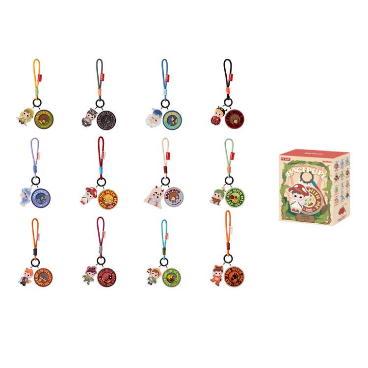 New POP MART Pop Mart/HACI Forest Adventure Collection Pendant Mystery Boxes Single Mystery Box/Full Box 12 Pcs PPMT-2405-2999