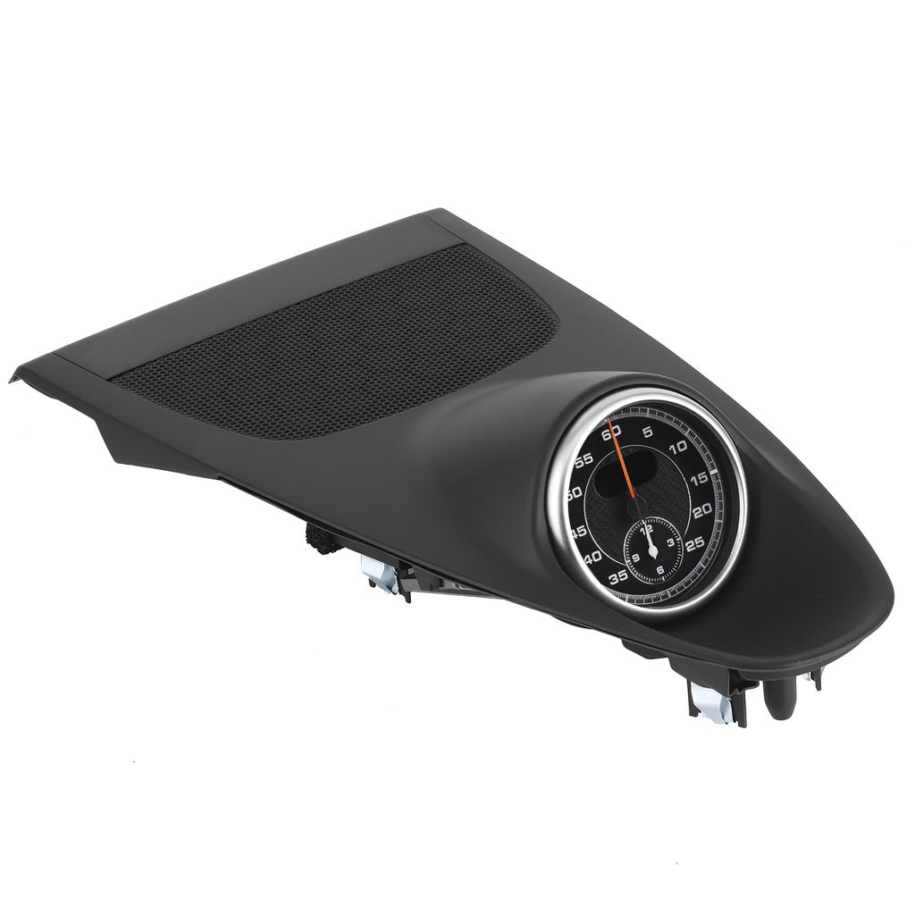 Instrument Dashboard Panel Upper Cover with Clock Decoration Fit for Porsche 718 2016‑2020