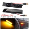 LED dynamisk blinklys Blinklys Blinklys for rennende vann Blinklys Sidemarkeringsblink for BMW X5 E53 3-serie E36