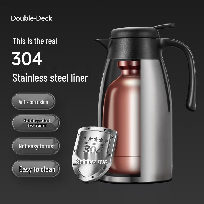 Chui Da Huang 2.2L 304 Stainless Steel Vacuum Flask