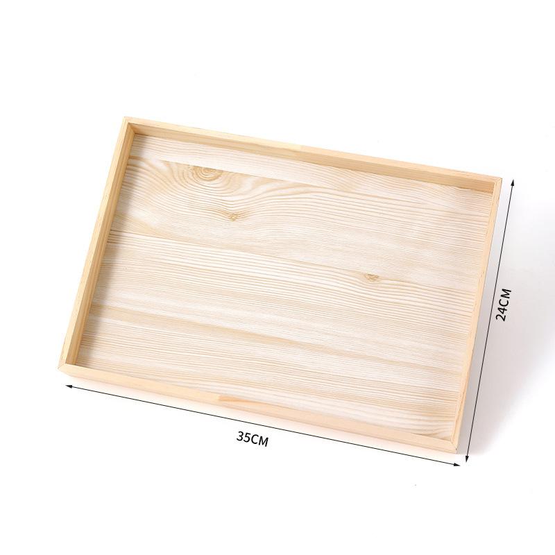 

Wooden Jewelry Storage Trays Earrings Ring Necklace Jewelry Organizers Holders Glasses Wood Display Stands Store Decoration