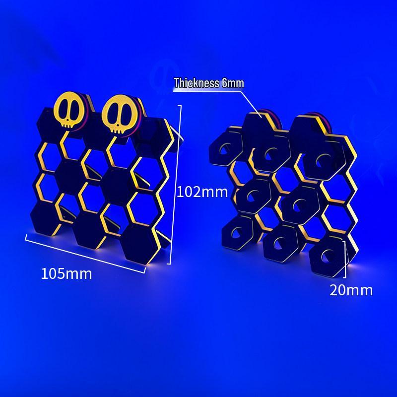 

Fluorescent Coral Aquarium Lighting Stand: Magnetic Acrylic Suspension Bracket
