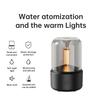 New Household Candlelight Aroma Diffuser Humidifier Compact USB Desktop Spray Essential Oil Atomizer for Home Car Office