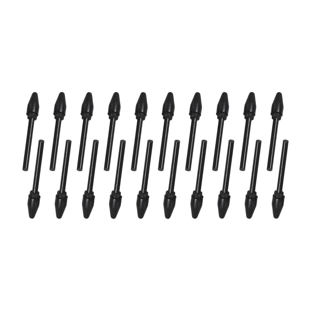 20pcs Replacement Nibs Pen Tips Compatible with All BOSTO Graphic Monitor Drawing Tablet Battery Stylus Black