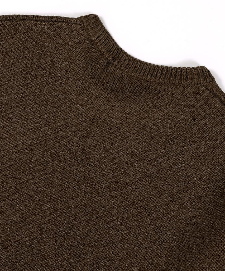 KAIFAI Skiing Banana Boy Knit (Brown) K25Zb168