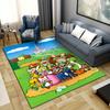 Super Mario Print Carpet Large Area Rug Non Slip Washable Floor Mat Bedroom Home Decor 98
