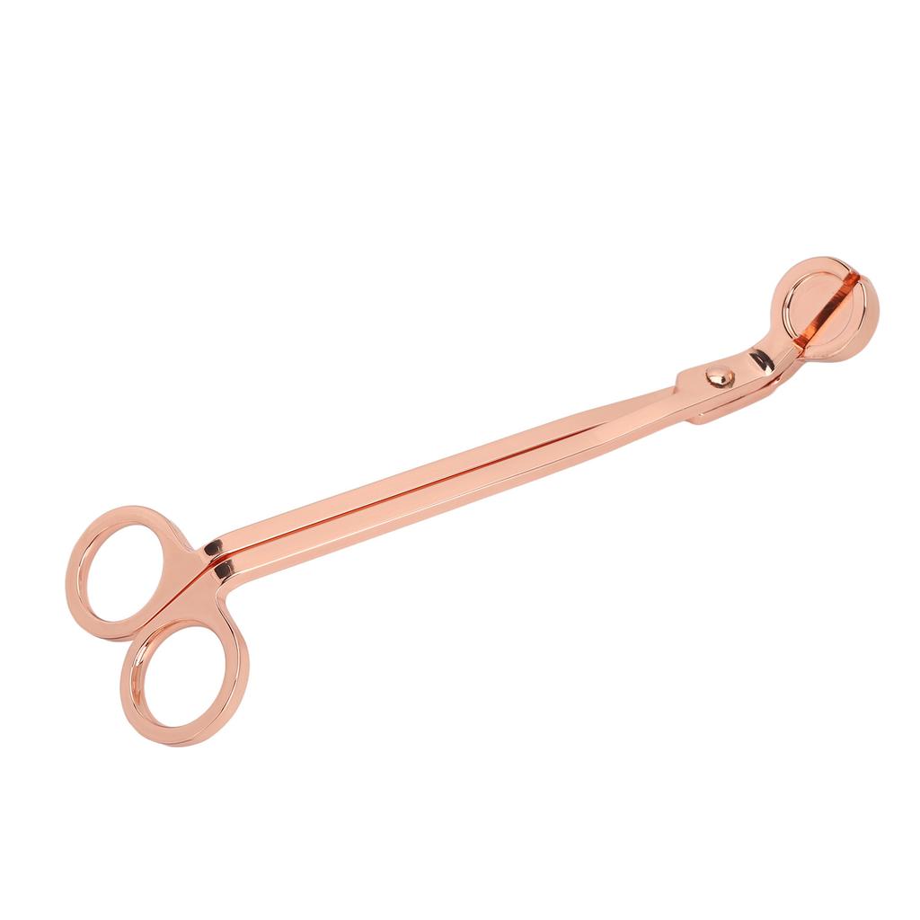 Candle Wick Trimmer Wick Clipper Cutter Stainless Steel Scissors Electroplating Coating Candle Accessory