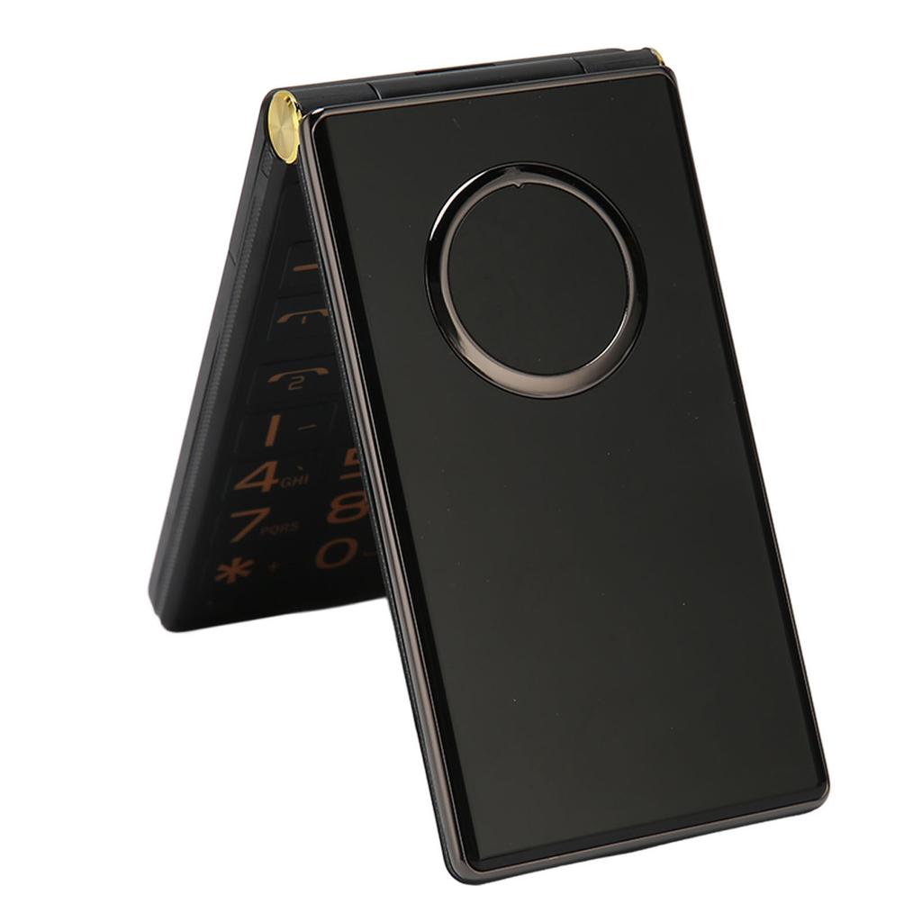 2G Klapphandy mit großen Tasten Dual-SIM-Karten 5900mAh Entsperrtes Klapphandy für Senioren100-
