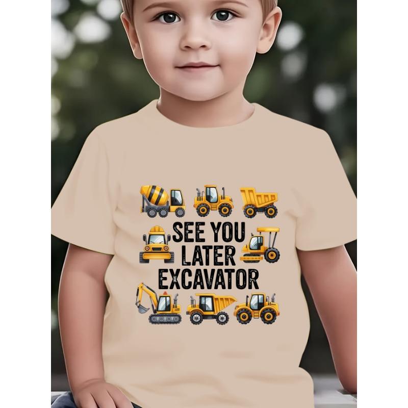 Summer Boys' Fashion Short-Sleeve T-Shirt