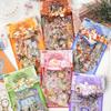 30 Stück/1 Los kawaii Schreibwaren Aufkleber Gemütlich ruhen und lange genießen Junk Journal Dekorativ