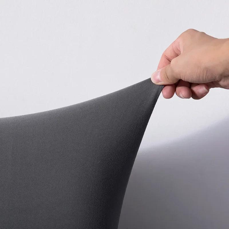 1Set Stretch Arc Seat Sofa Cover Living Room Spandex Split Style Club Chair Slipcover With Cushion Cover Furniture Protector
