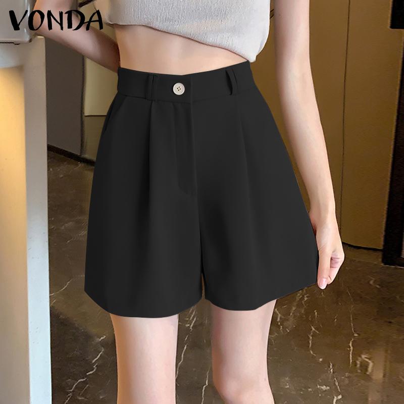 

VONDA Летние женские однотонные шорты Брюки