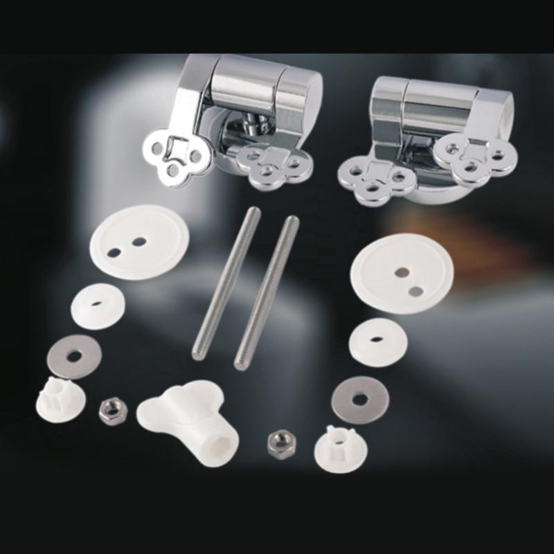 Elegant Toilet Hinges with Gentle Closing Quick & Simple Installation for House