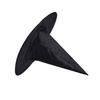 Halloween Witch Hat, Black Oxford Fabric Wizard Hat for Kids Adults, Magician Hat for Costume Party Cosplay Dress Up