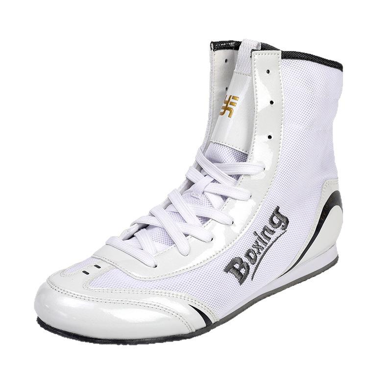 New Boxing Shoes Wrestling Shoes Soft Fitness Comfortable Anti-skid Training Professional Competition Shoes Indoor Training Shoes