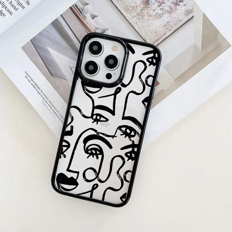 Aesthetic Cases For iPhone 14 Cases For Iphone 16 11 13 Pro Max 12 Pro XR 7 8 SE X Xs Plus 13 Mini Boobs Art Print TPU Funda