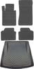 BMW 3 E46 Touring de 1998-08.2005 CONJUNTO - tapetes de borracha para carro + tapete de porta-malas