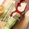 Yousheng Vegetable Peeler Anti-Slip Rubber Handle Stainless Steel Blade Smooth Peeling Ergonomic U-Shaped Design Kitchen