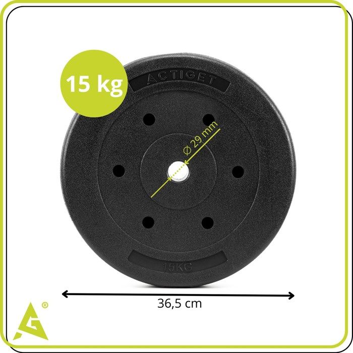 Plaque bitumineuse - SPRINGOS - Actiget® - 15 kg - 29 mm - Revêtement PP durable
