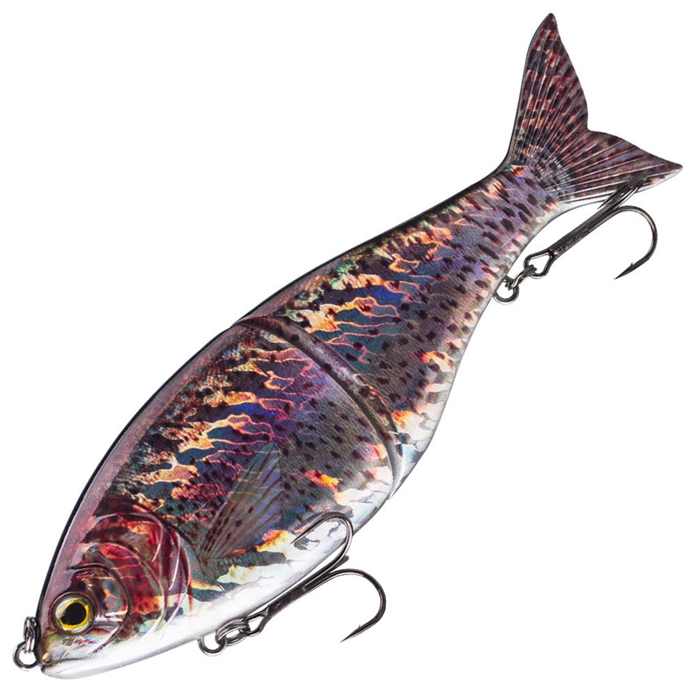 1 Stück 17,8 cm 82 g Zweiteilig Bionischer Köderfisch Köder Mittel- bis Tiefwasser Große Raubfische Barsch Zackenbarsch Sinkend Gelenkiger Swimbait