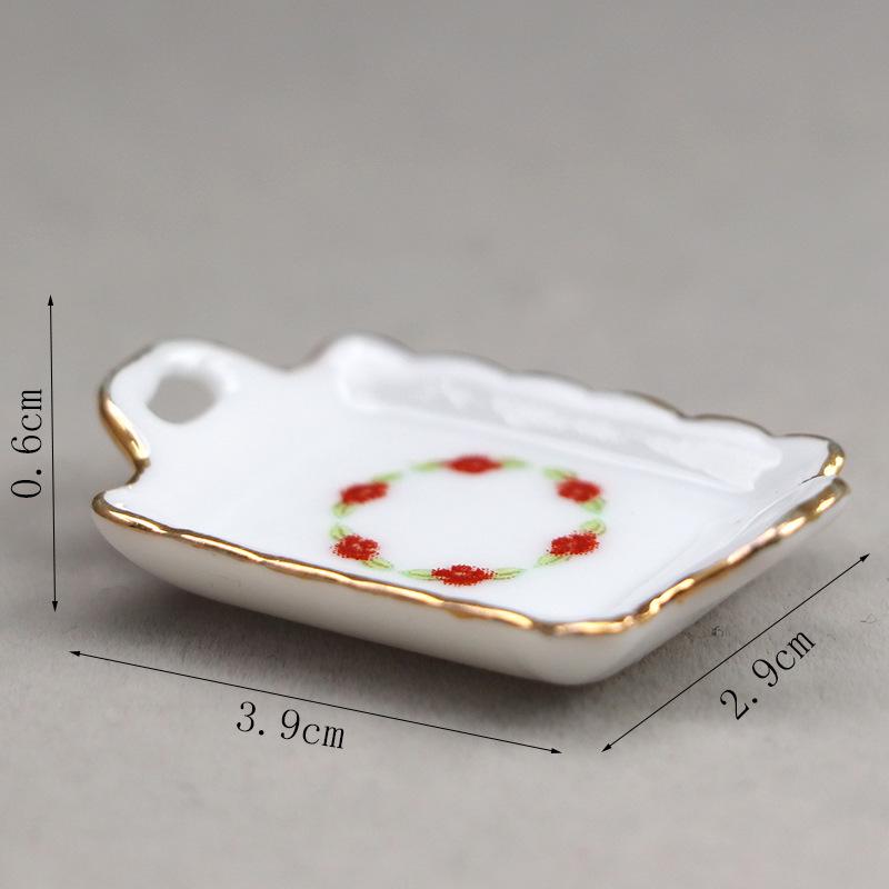 Miniature Dollhouse Ceramic Model Ornaments