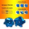 Aluminum Alloy CNC Right-Angle High-Speed Face Milling Cutter Head for High-Gloss BAP.