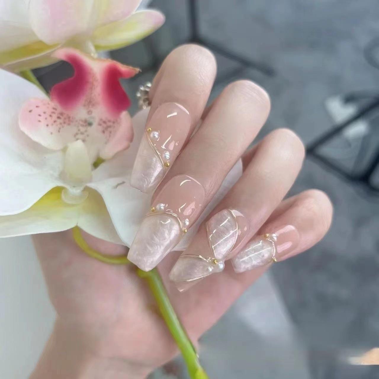 

Reusable Handmade Gel Nail Art Stickers 16 Medium Slope L