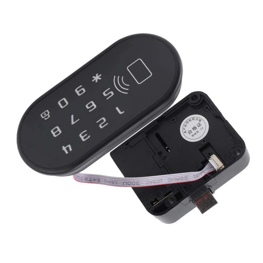Keyless Cabinet Password Lock Card Unlock Drawer Lock Durable Cabinet Lock  Closet