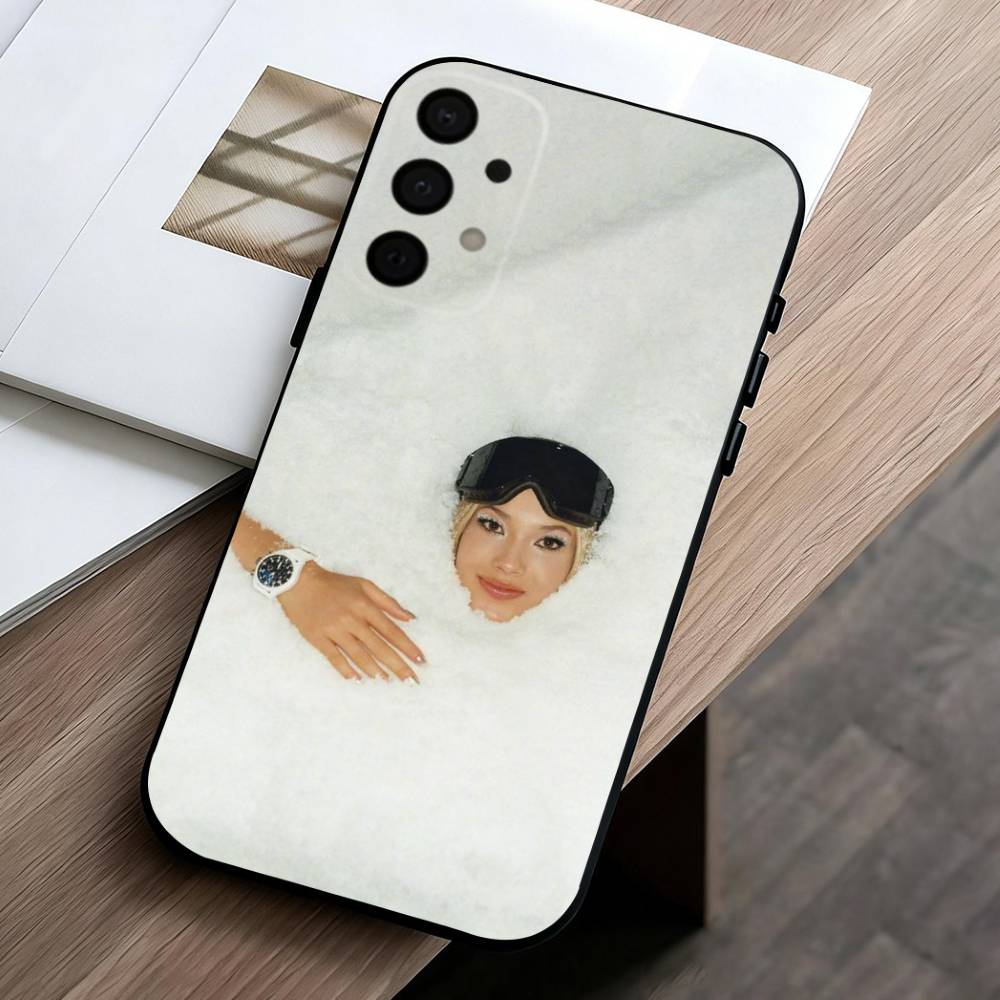 Snow Princess E-Eileen G-Gu phone Case For Samsung Galaxy A73,A72,A71,A70,A53,A52,A51,Others Soft Black Shell