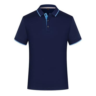 Short Sleeve T-shirt Polo Shirt Solid Color Sports Quick Drying Summer Polo Shirts Men's Clothing