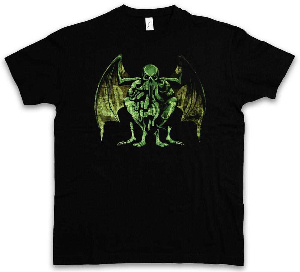 

CTHULHU XVII T-SHIRT Wars Horror Arkham H. P. Miskatonic Lovecraft Dunwich M