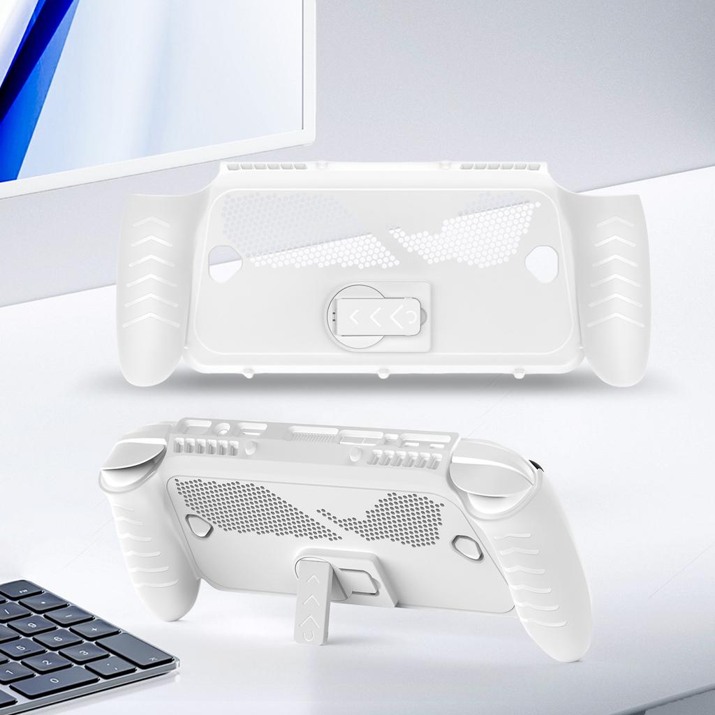 TPU Handheld Protective Case for ROG XBOX Ally/ X with Top Cover & Adjustable Stand Anti-Scratch Protective Skin Case Shockproof