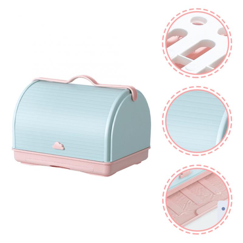 Baby Utensils Storage Plastic Sky-Blue For Kitchen Use 1pcs