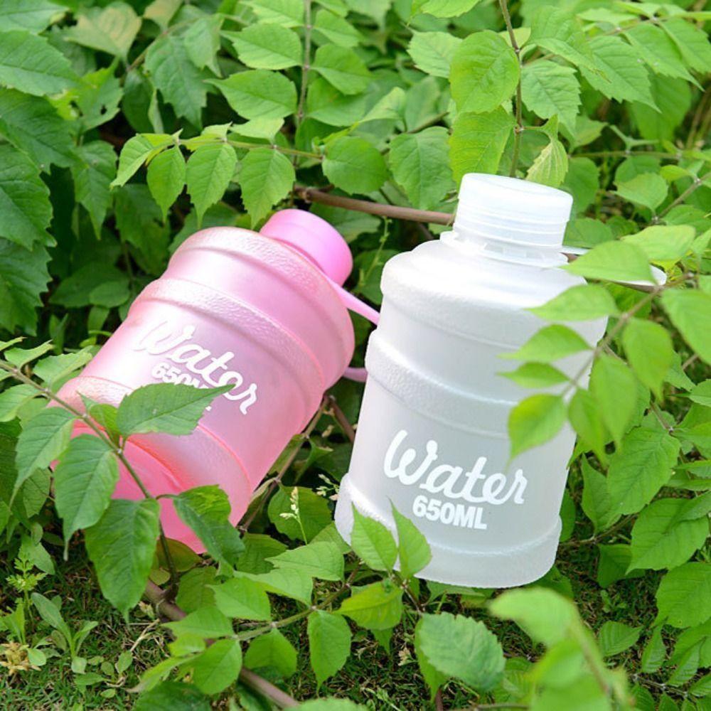 Transparent Portable Sport Tea Cup Large Capacity Fitness Drinking Cups Summer Water Cup  Girl