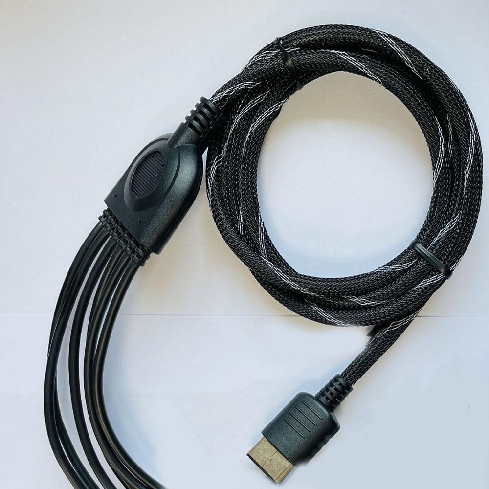 Pro herní konzoli Dreamcast DC RGBS/RGB kompozitní kabel 128bitový díl