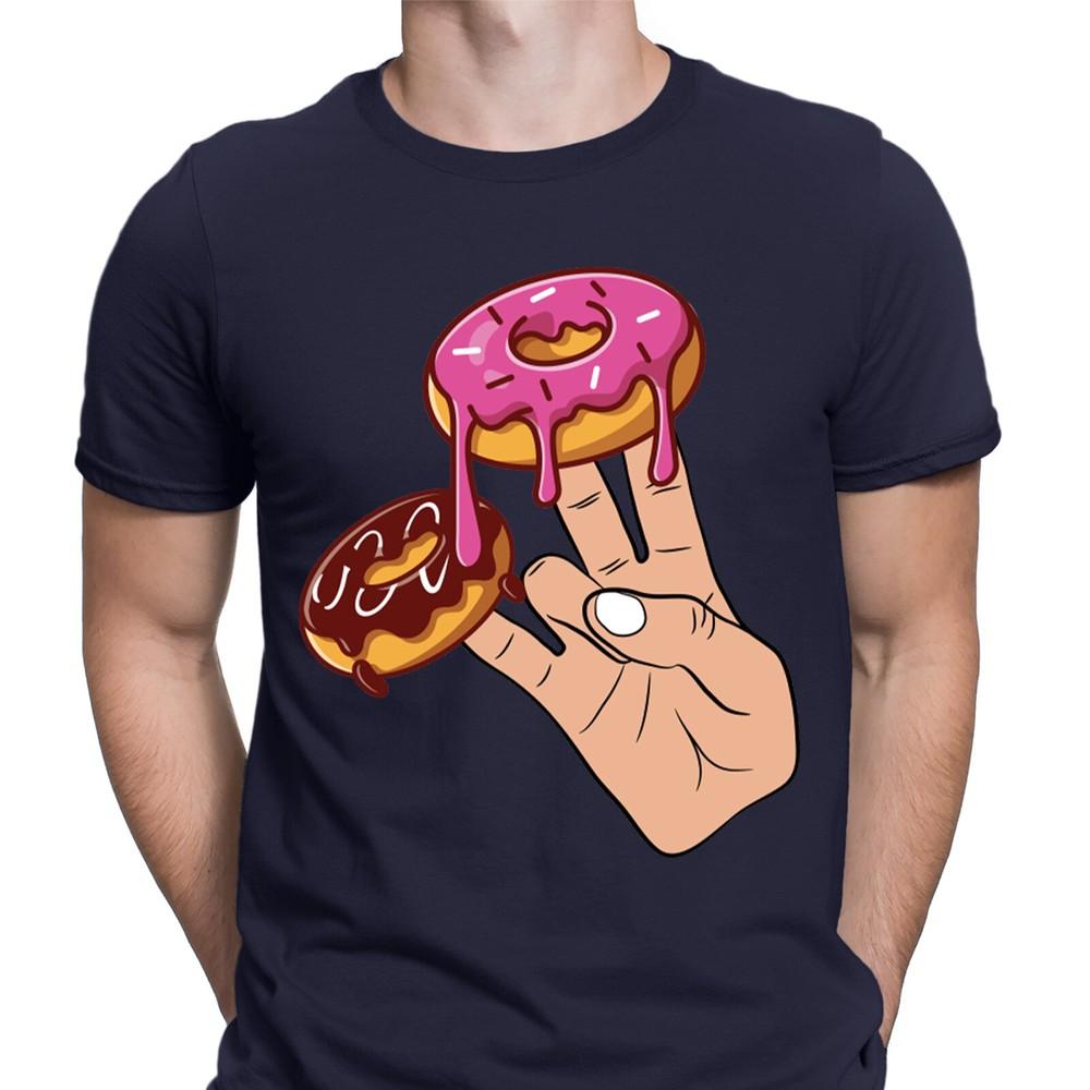 2 In The Pink 1 In the Stink Dirty Donut Funny Mens TShirts Tee Top D6