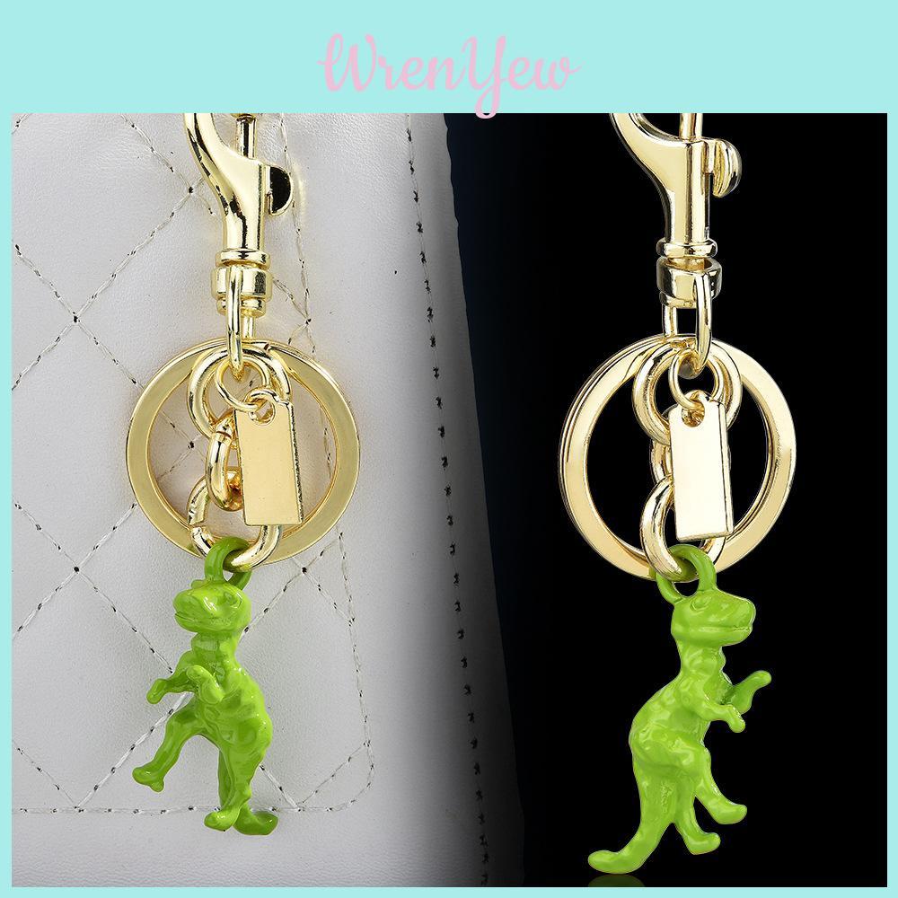 3d Dinosaur Keychain With Electroplated Metal For Gift And Collection