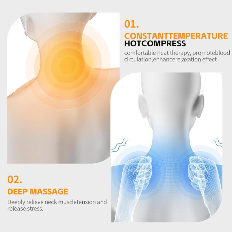 Ergonomic Cervical Spine Pillow with Heating & Massage for Neck Protection and Enhanced Sleep