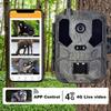 Outdoor 4K 8000mAh 120MP APP Wildlife Infrared Camera Integrated Night Vision Scope IP66 Waterproof Trap Game Cam