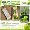 YEM Apple Flavored Long Strip Filled Gummy Candy 70g