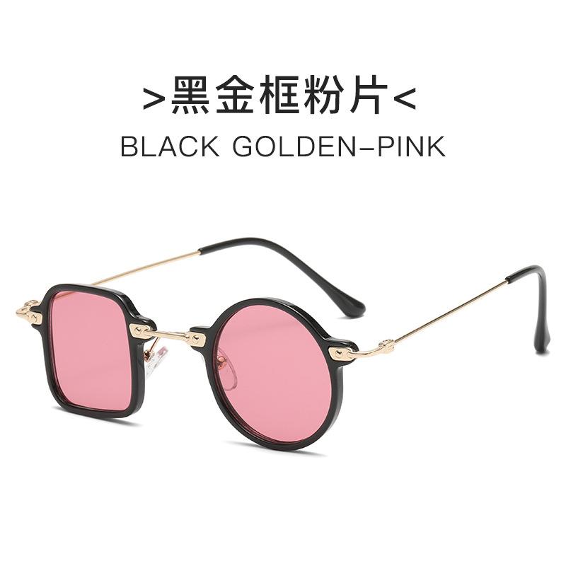 Steampunk Square Round Anti-Uv Sunglasses Punk Shades Eyewear New Women Men Luxury Personality Sun Glasses Lady Eyeglasses Uv400