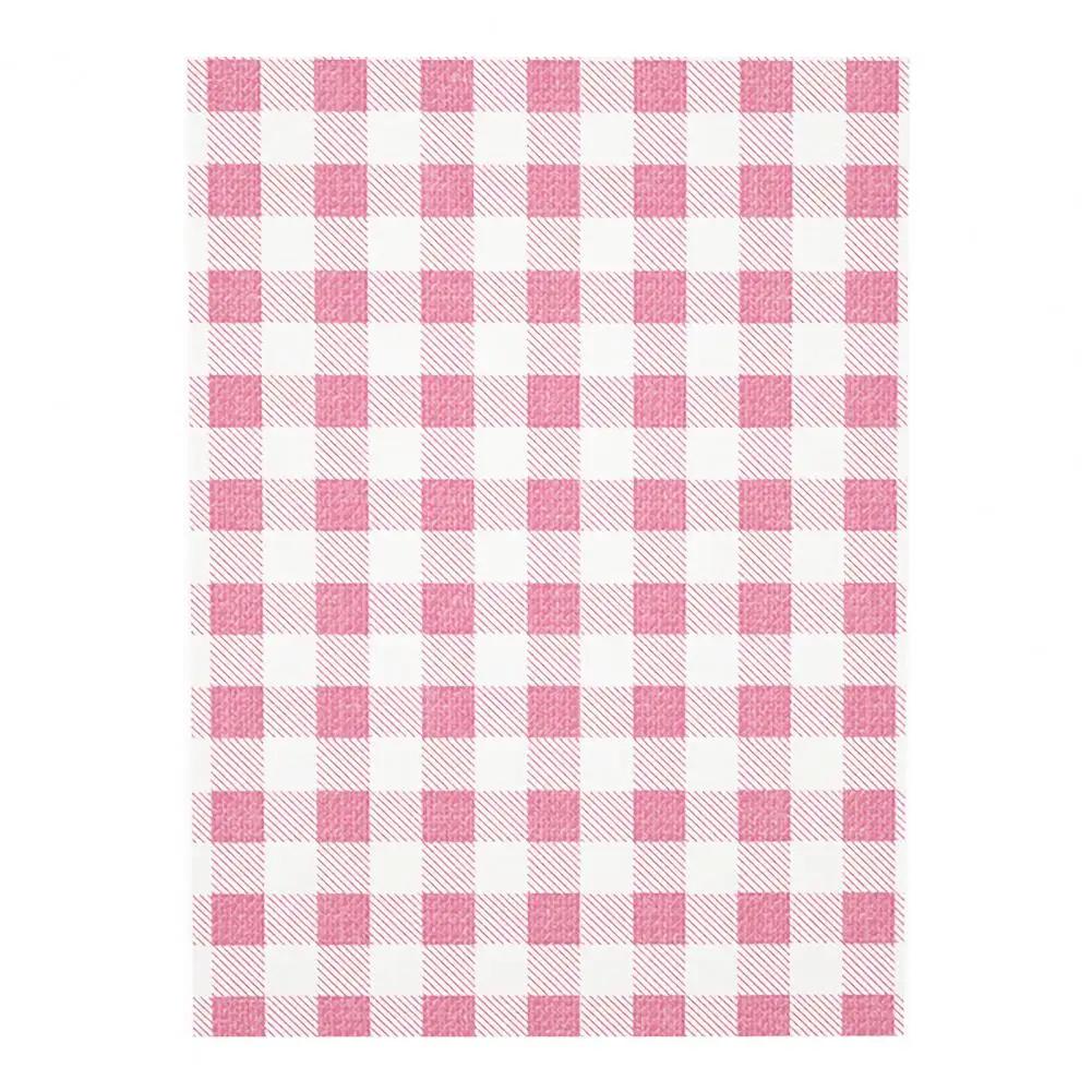 Lightweight to Carry Picnic Blanket Water Resistant Moisture-proof Thickened Classic Plaid Rectangle Foldable Camping Mat Outdoor Use Garden Supplies