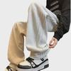 Men's American Trendy Loose-Fit Wide-Leg Sweatpants for Spring and Autumn