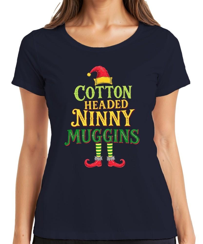 Cotton Headed Ninny Muggins Christmas Elf Buddy The Eleven Christmas Ladies Tshirt S