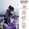 Purple Aesthetic Collage Blanket Soft Throw Blanket For Home Bedroom Bed Sofa Travel Office Solid Christmas Blanket
