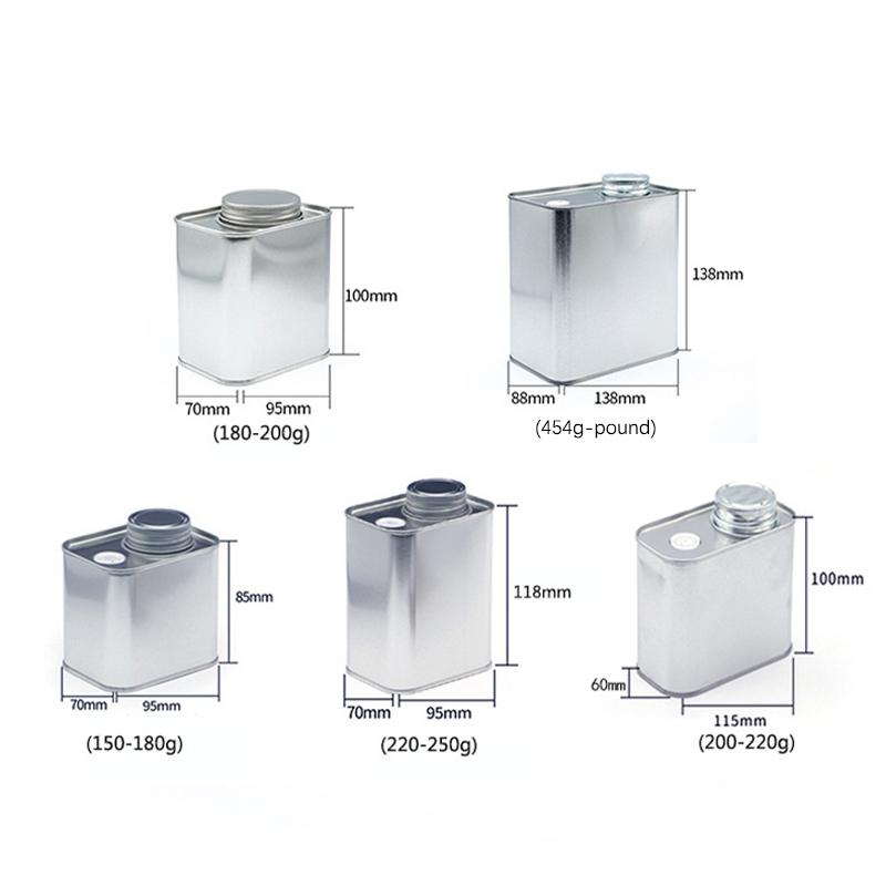 Luftdichte Dosen für Kaffeebohnen, Camping-Blechdose für den Außenbereich, Verpackung in Lebensmittelqualität, Aufbewahrung frischer, atmender Eisendosen